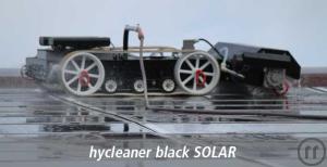 Solarreinigung und Photovoltaikflächenreinigung war noch nie so einfach. hy Cleaner black SOLAR