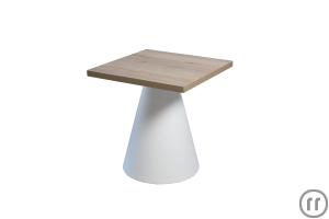 Bistrotisch IKON, Platte Eiche 70 x 70 x 78cm