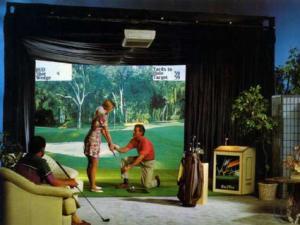 2-GOLF SIMULATOR / PRO GOLF SIMULATION / REAL GOLF / VIRTUAL GOLF SYSTEM