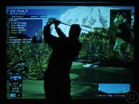 1-GOLF SIMULATOR / PRO GOLF SIMULATION / REAL GOLF / VIRTUAL GOLF SYSTEM