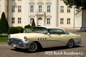 1-1955 Buick Roadmaster Coupé Oldtimer Hochzeitsauto Limousine