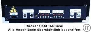 2-DJ-Setup 1 - DJ Mischpult incl. Doppel-CD-Player im Case