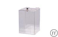 1-Einwurfbox Acrylglas klar