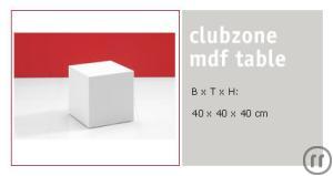Clubzone MDF Table