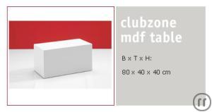 Clubzone MDF Table