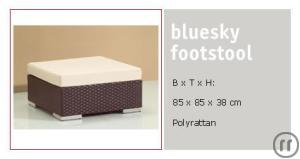 Bluesky Footstool