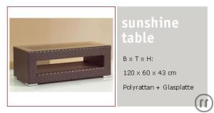 Sunshine Table