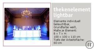 Thekenelement Ligthbar