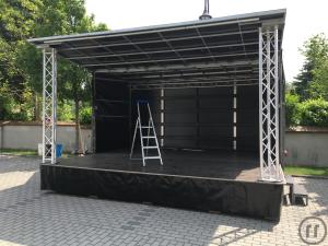 5-5x4m Mobile Bühne / Trailer Bühne / Bühnenwagen