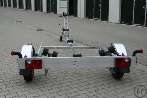 3-Bootstrailer für Segelboote, Jollen, Schlauchboote mieten 750 kg