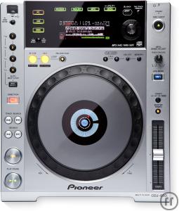 PIONEER CDJ 900 NXS Frontloader DJ CD-Player mit MP3-Wiedergabe, Scratch-Funktion etc.