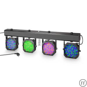 1-LED Cameo Multi PAR 1 SET - Set 28 x 3 W TRI Lichtanlage, LED Scheinwerfer