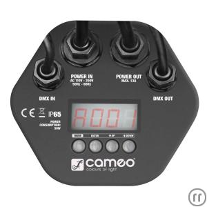 3-LED Cameo Outdoor PAR TRI 12 IP 65 - 12 x 3 W RGB, LED Scheinwerfer