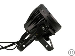 Litecraft AT10 OutLED Outdoor PAR, LED Scheinwerfer, schwarz, 25°, RGBA, 18x10W 4in1,LED, IP65 in Mainburg