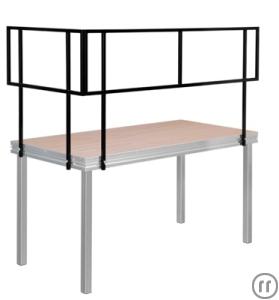 APQ Standard Stage, Absturzsicherung für Bühnenpodeste, 1m x 0,9m