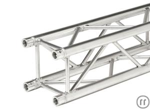 1-Eurotruss FD34 Traverse, 1.0m, Gurtrohr 50x2mm, 29cm, Global Truss F34 / Sweettruss KV4/290 kompat.,