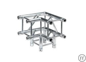 Eurotruss FD34 Winkel, 90°, 3-Weg, 0.5m, Global Truss F34 / Sweettruss KV4/290 kompat., inkl. Konusv Eurotruss FD34 Winkel, 90°, 3-Weg, 0.5m, Global Truss F34 / Sweettruss KV4/290 kompat., inkl. Konusv