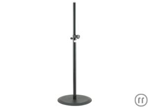 K&M 26735BK Speaker Stand, Steel, black, Height 108 - 178cm, SWL: 35kg, Adaptor 36mm, FootØ: 450mm