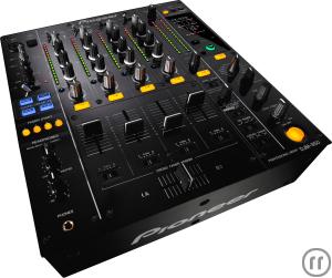 3-Pioneer DJM 850, Tonmischpult, 4-Kanal High-End Digitalmixer (Schwarz)