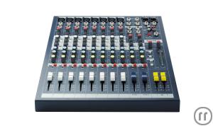 2-Soundcraft EPM 8, Tonmischpult, 8 Kanal Mixer