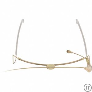 Sennheiser HSP2-3 ew, Mikrofon, Nackenbügelmikrofon, beige, Kondensator