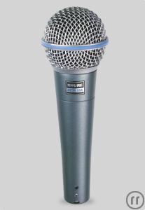 Shure Beta 58 A, Mikrofon mieten