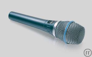 Shure Beta 87 a Mikrofon, Kondensator