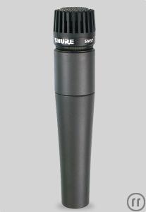 2-Shure SM-57 Mikrofon