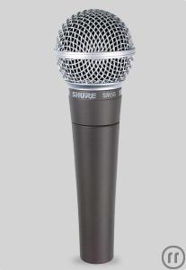 2-Shure SM-58 Mikrofon