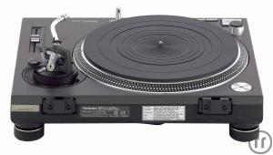 Technics SL-1210 MK II Plattenspieler im Case, incl. Ortofon Digitrack S red - DJ Turntable