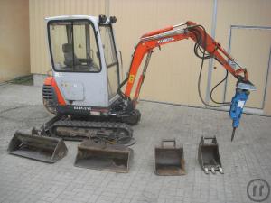 1-Bagger - Minibagger KUBOTA