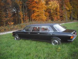 6-Mercedes Boonacker 240D 8 Sitzplätze Hochzeitsauto Oldtimer Geburtstagsgeschenk Filmauto Str...