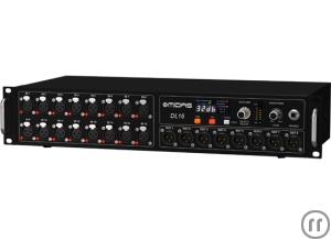 Midas DL16 Digital Stagebox, 19'', 2HE, IN: 16x XLR, OUT: 8x XLR 3pol, CAT-5e, Midi, Ultranet, AES50