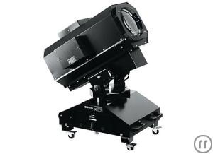 1-Griven Sky Rose 2500W HMI MK2 Outdooreffekt/Skybeamer, IP23, DMX512 (4ch), Timer, 25 Strahlen