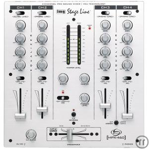 Stage Line MPX 460, 4 Kanal Mixer, XLR out