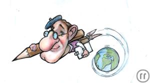 4-Karikaturist und Schnellzeichner