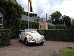 1-Hochzeitswagen Brautauto Volkswagen VW Käfer Cabrio Kabrio