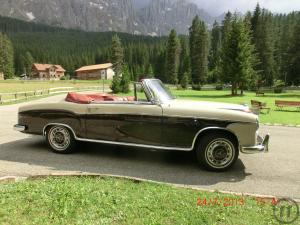 2-Stilvoller Mercedes Oldtimer von 1959 für Ihre Traum-Hochzeit