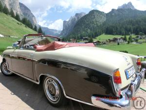 4-Stilvoller Mercedes Oldtimer von 1959 für Ihre Traum-Hochzeit