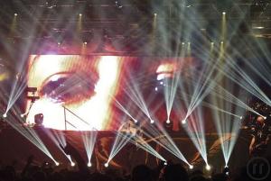 LED-Screen LED-Wand 4,0 x 2,5 m in hochauflösendem 3-mm-Pixelraster für Public Viewing Events Messen