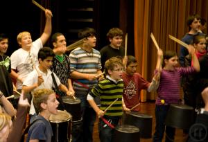 Kindertrommeln mit Profis /PERCUSSION für Kinder