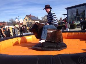 3-Bullriding inkl. Betreuung ~ Rodeo Western reiten ~ Oktoberfest ~ Firmenevent