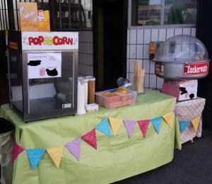 3-Popcorn Maschine Mieten Vermietung f. Hochzeit Messe Straßenfest Familienfest Geburtstag