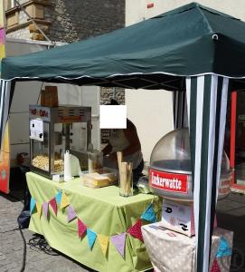 4-Popcorn Maschine Mieten Vermietung f. Hochzeit Messe Straßenfest Familienfest Geburtstag