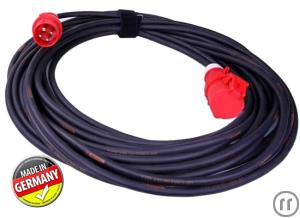 ChainMaster/Sweettruss RS MK10 Motorkabel, 10m, 4x2.5mm², CEE 4-pol Titanex H07RNF, Profi Steckverbi