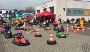 Kinderfahrschule Autoscooter Formel1 Elektroauto Verkehrsgarten Miniscooter Karts