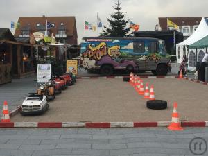 4-Kinderfahrschule Autoscooter Formel1 Elektroauto Verkehrsgarten Miniscooter Karts