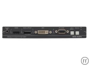 2-Kramer SID-X2N Step-In Modul, 19'' fähig, IN: 1x HDMI / DVI/ VGA/DP, Minik.fem., OUT: 1xHDBT...