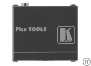 1-Kramer PT-572+ HDMI RJ45 Empfänger, 19'' fähig, IN: RJ45, OUT: HDMI, DGKat, inkl. Netzteil