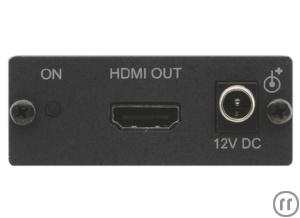 3-Kramer PT-572+ HDMI RJ45 Empfänger, 19'' fähig, IN: RJ45, OUT: HDMI, DGKat, inkl. Netzteil